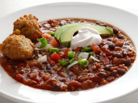 Gf Quinoa Chili Bowl