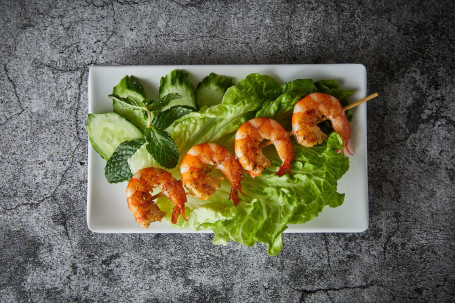 Bbq Shrimp Skewer Chuàn Shāo Xiān Xiā