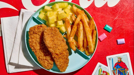 Kid's Crispy Chicken Bites Plate