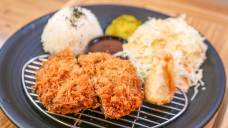 Hamburg Katsu Plate