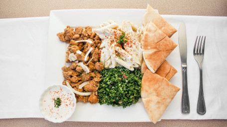 E3. Chicken Shawarma Plate