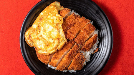 D2. Pork Katsu Don Zhà Zhū Pái Fàn