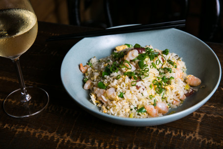 Fried Rice Pork And Prawn