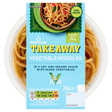 Taitei Morrisons Takeaway 250G