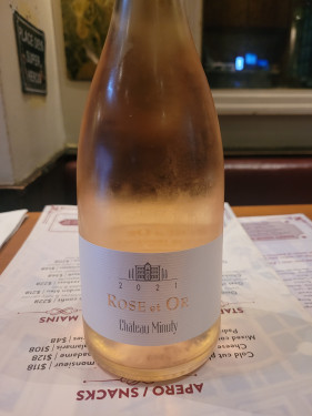 Rose Wine Château Minuty Rosé Et Or 2019 Côtes De Provence