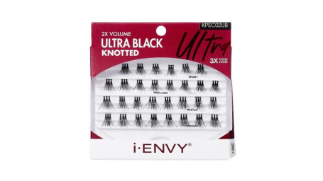 2X Volume Ultra Black Knotted (Short Medium Combo) Kpec02Ub