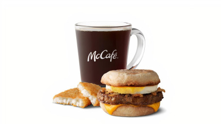 Friptură, Ou Brânză Mcmuffin Mâncare Mică