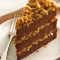 Handmade German Chocolate Cake Slice With Whipped Cream