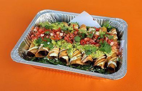 New! Rotisserie Chicken Taquitos Tray