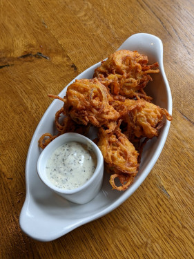 Freshly Made Onion Bhaji