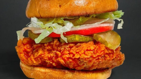 Spiced Up Fried Chicken Sandwich