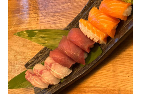 3 Kinds Fish Nigiri