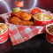 Sr's Special: Fried Jumbo Tenders Plate Peach Cobbler