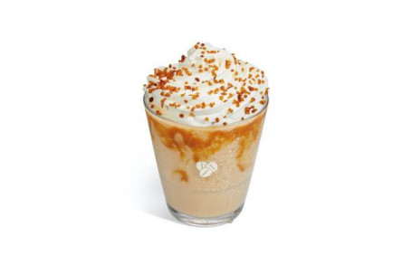 Salted Caramel Frappe With Coffee