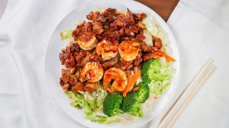 J8. Chicken Shrimp Teriyaki