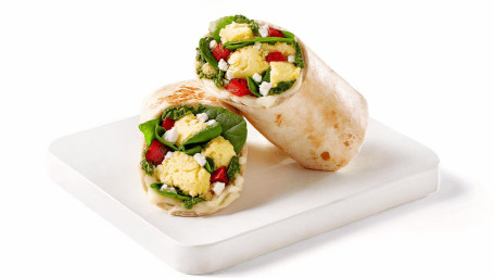 Wrap Feta Pesto De Spinac