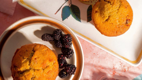 Blackberry Chamomile Muffin