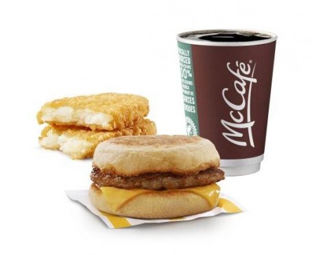 Cârnați Mcmuffin Extra Value Meal [530.0 Cals]