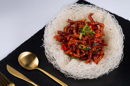 Gàn Niú Liǔ Sī Classic Crispy Shredded Beef Strips