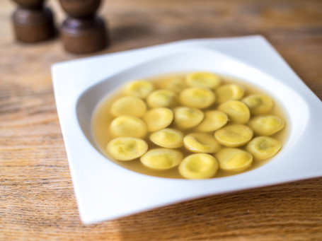 Anolini In Brodo (Beef Ravioli In Broth)