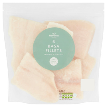 Morrisons Basa Files 550G