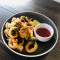 Salt And Pepper Calamari, Crispy Lemongrass, Garlic