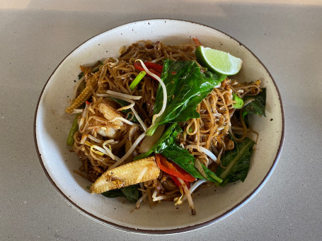 Pad Kae Mao Prawns