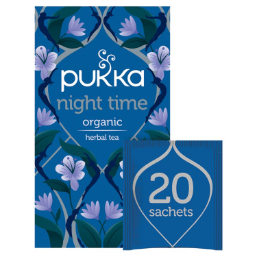 Pliculete De Ceai De Plante Pukka Night Time, Pachet De 20