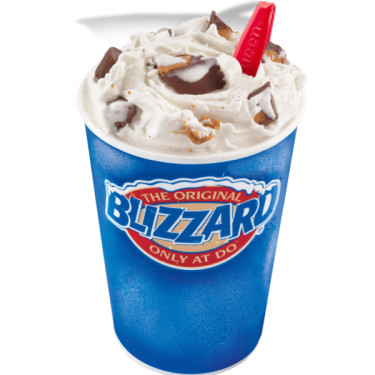 Reese's Peanut Butter Cup Blizzard Treats