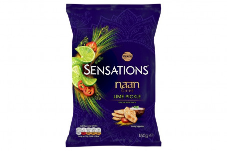 Chips Naan Sensations Lime Murat 150G