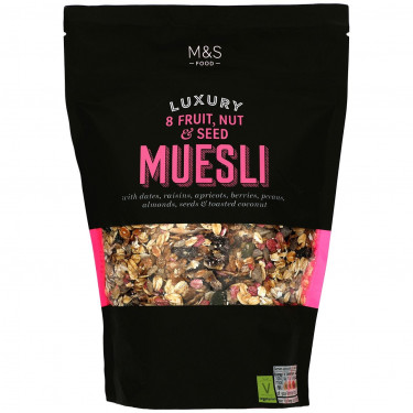 M S Food 8 Fructe, Seminte De Nuci Muesli De Lux