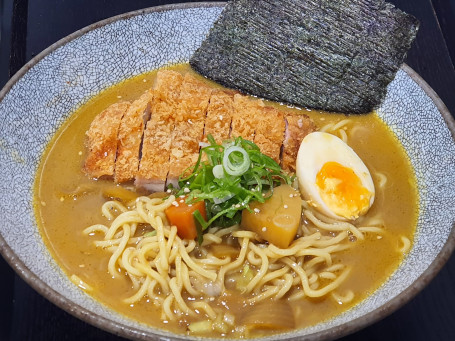 Curry Ramen With Chicken Katsu