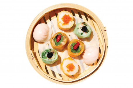 Queen Chow Steamed Dim Sum Platter (8 Pieces)