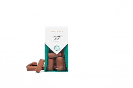 Liquorice Logs 100G Milk Chocolate