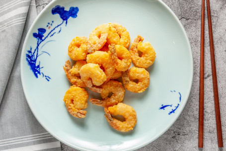 504. Wok Fried King Prawns With Salted Egg Yolk