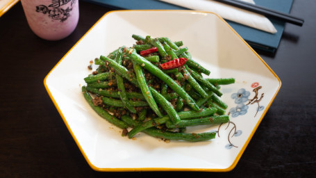 Green Bean With Pork Mince Meat