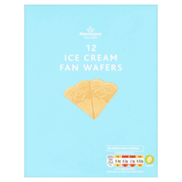 Morrisons Fan Wafers Pachet De 12