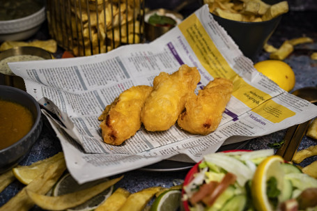 3Pc Battered Halloumi Strips