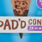 Blue Bunny Load'd Cones Brownie Bomb Load'd Cone, 4Buc