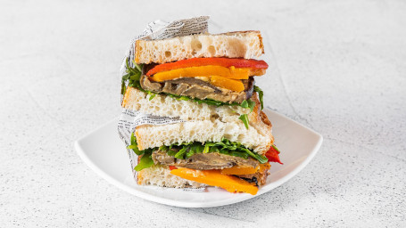 Roast Veggie Panini (Vegan)