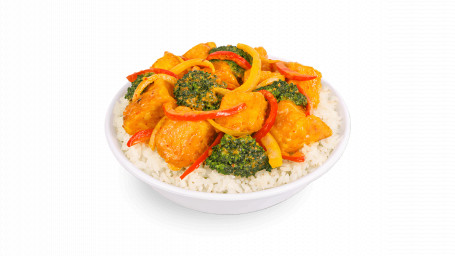 Tofu Crocant Cu Curry Thailandez De Nucă De Cocos