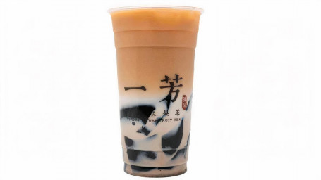 Grass Jelly Tea Latte Xiān Cǎo Dòng Nǎi Chá