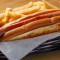 Hot Dog With Fries Basket