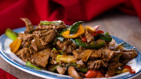 Là Chǎo Yāo Huā Stir-Fried Kidney With Spicy Sauce