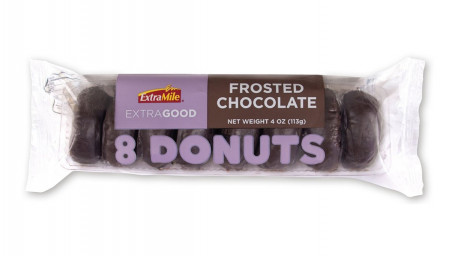 Extramile Frosted Chocolate Donuts 4 Oz