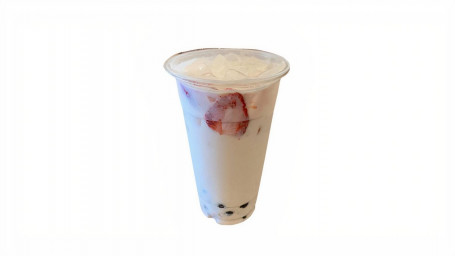 Organic Strawberry Milk Boba