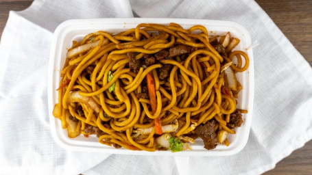 Beef Lo Mein Niú Lāo Miàn （Dà）