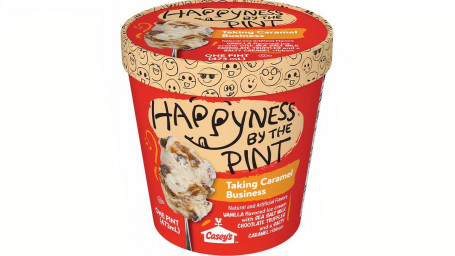 Înghețată Happyness By The Pint Taking Caramel Business, 16 Oz