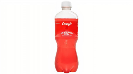 Casey's Fruit Punch Soda 20 Oz