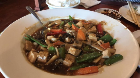 Various Mushroom With Tofu